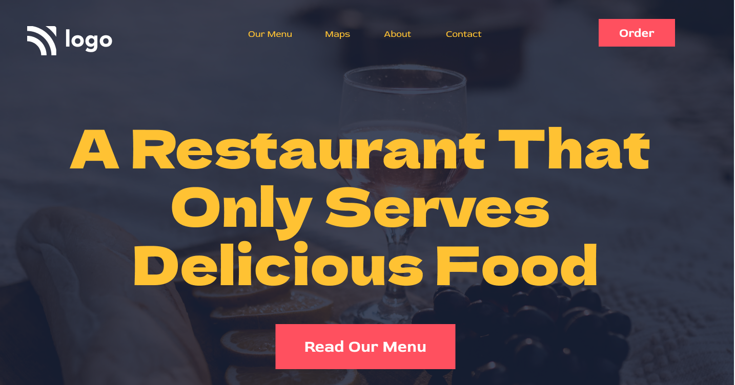 food-restaurant-landing-page