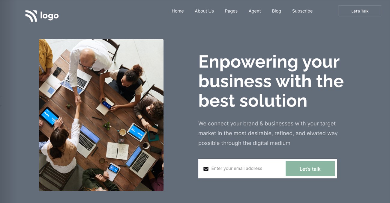 business-landing-page